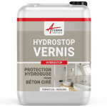 Cire, pour b�ton cir�, anti - tache, hydrofuge, imperm�abilisant : hydrostop - 2. 5 l - arcane industries ...