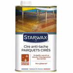 Cire starlon anti - tache pour parquets cirs 1l (diffrentes teintes) starwax ton / contenance: incolore ...