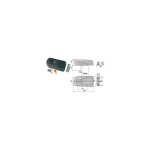 Cisa - serrure lectrique pour portes en fer 1a721 - (1a721. 00. 0)