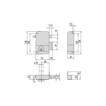 Cisa - serrure monopoint vertical tirage gauche cylindre de 40mm s entrouvrant bc1534 3005032000bc1534 ... Cisa - serrure monopoint vertical tirage gauche cylindre de 40mm s entrouvrant bc1534 3005032000bc1534 ...