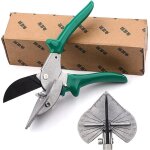 Cisaille � onglet, cisaille angle r�glables ciseaux d'angle ciseaux goulotte multi angle mitre cutter ...