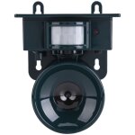 Cisea - capteur de mouvement solaire pir - rpulsif  ultrasons pour oiseaux, chiens, chats, renards, ...