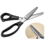 Cisea, ciseaux � tissus, ciseaux zigzag, ciseaux de tailleur professionnel, ciseaux � cranter pour tissus ...