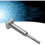 Ciseau � b�ton avec pointe rainur�e en acier, adapt� aux dalles de ciment / ponts / murs / routes (marteau ...