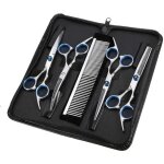 Ciseaux pour chiens ciseaux de toilettage pour chiens ensemble de ciseaux incurvs tranchants 5 - en ...
