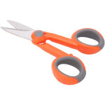 Ciseaux couperet de fibres, lame incisive en acier inoxydable, poign�e ergonomique abs, c�ble pour �lectricien ...