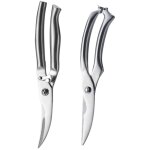 Ciseaux de cuisine pour volaille, ciseaux de cuisine robustes et rsistants, ciseaux pour os de poulet, ...