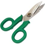 Ciseaux �lectricien 2 en 1 avec d�nudeur, multifonction pour c�bles, 146�76 mm