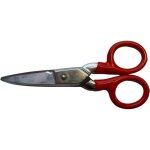 Ciseau d'�lectricien gain�, lames courtes avec coupe fil. fabrication fran�aise