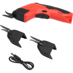 Ciseaux �lectriques 4, 2 v avec interrupteur de s�curit�, charge de type c, cisailles sans fil pour carton, ...