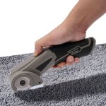 Ciseaux �lectriques - d�coupeuse en carton batterie li - ion sans fil led 220v usb m�thode de charge ...