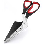 Ciseaux � pizza, coupe pizza avec lame tranchante en acier inoxydable de qualit� alimentaire et poign�e ...