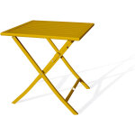 Citygarden - marius - table de jardin pliante en aluminium - city garden