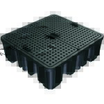 Clas - bac r�tention 480l 4 futs - hu 0450 equipements