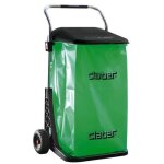 Claber - poubelle de jardin chariot mobile + sac 50 litres jardins et ext�rieurs