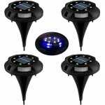 Clairage de pelouse solaire à led, 8 led 4 pack spot lampe solaire jardin etanche ip65 pelouse lumière ... Clairage de pelouse solaire à led, 8 led 4 pack spot lampe solaire jardin etanche ip65 pelouse lumière ...
