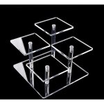 Claires pr�sentoir acrylique transparent �tag�re pour objets de collection bijoux g�teau donuts parfum ...