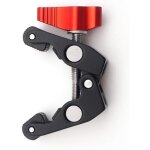 Super clamp pince avec serrure rouge , crabe pince bras magique clamp avec adapteur 1 / 4'' avec 3 / ...