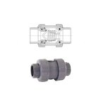 Clapet anti - retour � ressort � 63 mm