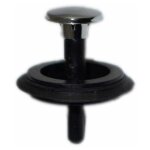 Valentin ? clapet pour bonde � panier manuel inox 84 mm ? corps en caoutchouc ? t�te en inox ? pour salles ...