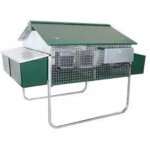 Clapier  lapin extrieur alba 200410 ropet quatre compartiments 163x123x110cm