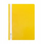 Classeur a4 jaune, rigide, non suspendu, 20 pices