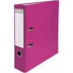 Classeur � levier - exacompta - 2 anneaux - 80mm - framboise - a4