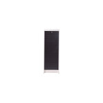 Beaux meubles pas chers - classeur à rideau h103 cm blanc et noir Beaux meubles pas chers - classeur à rideau h103 cm blanc et noir