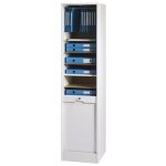 Classeur � rideau blanc office 172cm