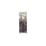 M&s - classeur  rideau h103 cm blanc et dcor new york