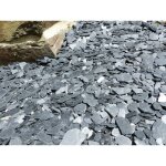 Paillage ardoise noir 10 - 40 - vrac big bag - 1000 kg