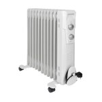 Radiateur bain d'huile 11r 2300w clatronic clatronic ra 3737 blanc