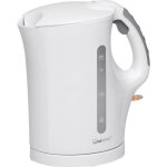 Clatronic - wk 3445 bouilloire electrique sans fil 1, 7l 2200w blanc