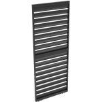 Claustra brise soleil en aluminium pour pergola bioclimatique - l93 cm x h234 - anthracite - cosma