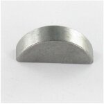 Clavette disque demie lune acier brut 5x6. 5 longueur 16 - 1 pi�ce