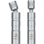 Ymyny - clé à bougie d'allumage ulisem 14 / 16 mm, outil magnétique universel pour retirer les capuchons ... Ymyny - clé à bougie d'allumage ulisem 14 / 16 mm, outil magnétique universel pour retirer les capuchons ...
