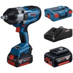 Cl� � chocs bosch gds 18v - 1000 18 v 2x5 0 ah accu.