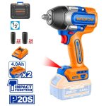 Cl� � chocs wadfow 20 v 780 nm + 2 batteries 4, 0 ah + chargeur
