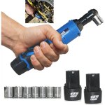 Lucn - cl� � cliquet �lectrique sans fil 3 / 8' 40 nm 230 tr / min 12 v power set de cl�s � cliquet avec ...