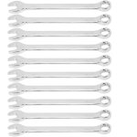 Cl  cliquet  engrenages, 10 pices, cl combine  double extrmit, outils  main de 12 mm en acier ...