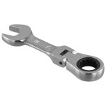 Clé à cliquet à manche court avec tête mobile, clé à fourche rapide à double usage, outil de quincaillerie, ... Clé à cliquet à manche court avec tête mobile, clé à fourche rapide à double usage, outil de quincaillerie, ...