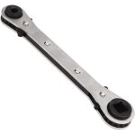 Cl  cliquet de rfrigration, cl de service avec 4 tailles diffrentes 3 / 8 1 / 4 5 / 16'' 3 / 16'' ...