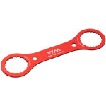 Cl� creuse rouge bb44 - 46 cl� pour bo�tier de p�dalier de v�lo vxm en alliage d'aluminium dub / bb44 ...