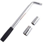 Clé démonte roue télescopique 17 19 21 23mm extracteur de boulon antivole universel clé de roue Clé démonte roue télescopique 17 19 21 23mm extracteur de boulon antivole universel clé de roue