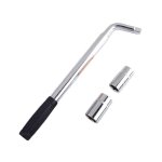 Clé démonte roue télescopique 17 19 21 23mm extracteur de boulon antivole universel clé de roue Clé démonte roue télescopique 17 19 21 23mm extracteur de boulon antivole universel clé de roue