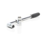 Cl� d�monte - roue t�lescopique avec douilles de 17 / 19 mm et 21 / 23 mm cl� d'�crou de roue - xpotool ...
