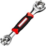 Cl  douille 52 en 1, outil polyvalent en acier inoxydable, tte pivotante  360 degrs, cl universelle ...