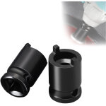 Cl� � douille pour meuleuse d'angle, 2 pi�ces, �crou de blocage r�glable en acier au carbone, remplacement ...