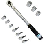 Cl� dynamom�trique 3 / 8', 20 - 110 nm + douilles