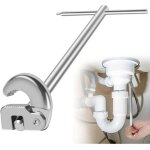 Cl  crou rglable de 298 mm, capacit de mchoire rglable de 9 mm  25, 4 mm, cl  crou rglable ...